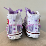 ZAPATILLAS DE LAS GUERRERAS K-POP GOLDEN MORADO