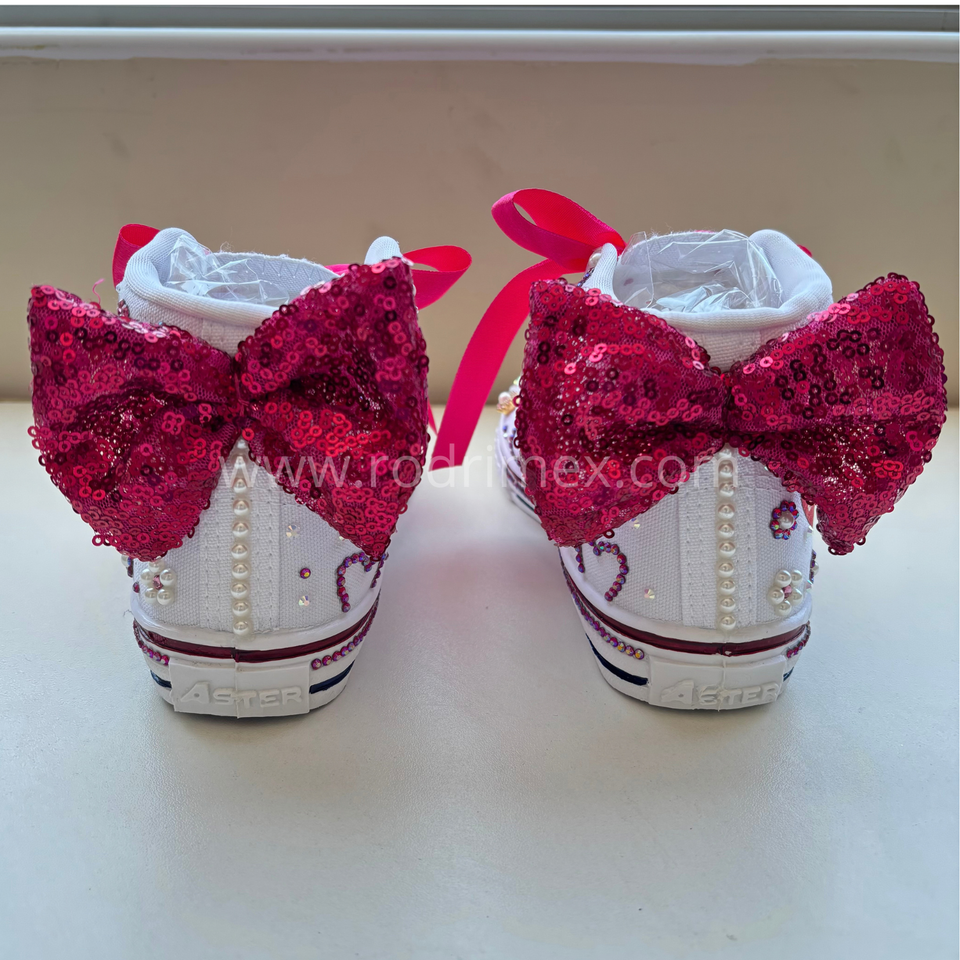 ZAPATILLA DE LARA CAMPOS FUCSIA