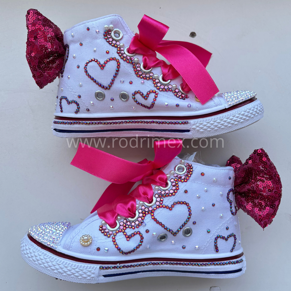 ZAPATILLA DE LARA CAMPOS FUCSIA