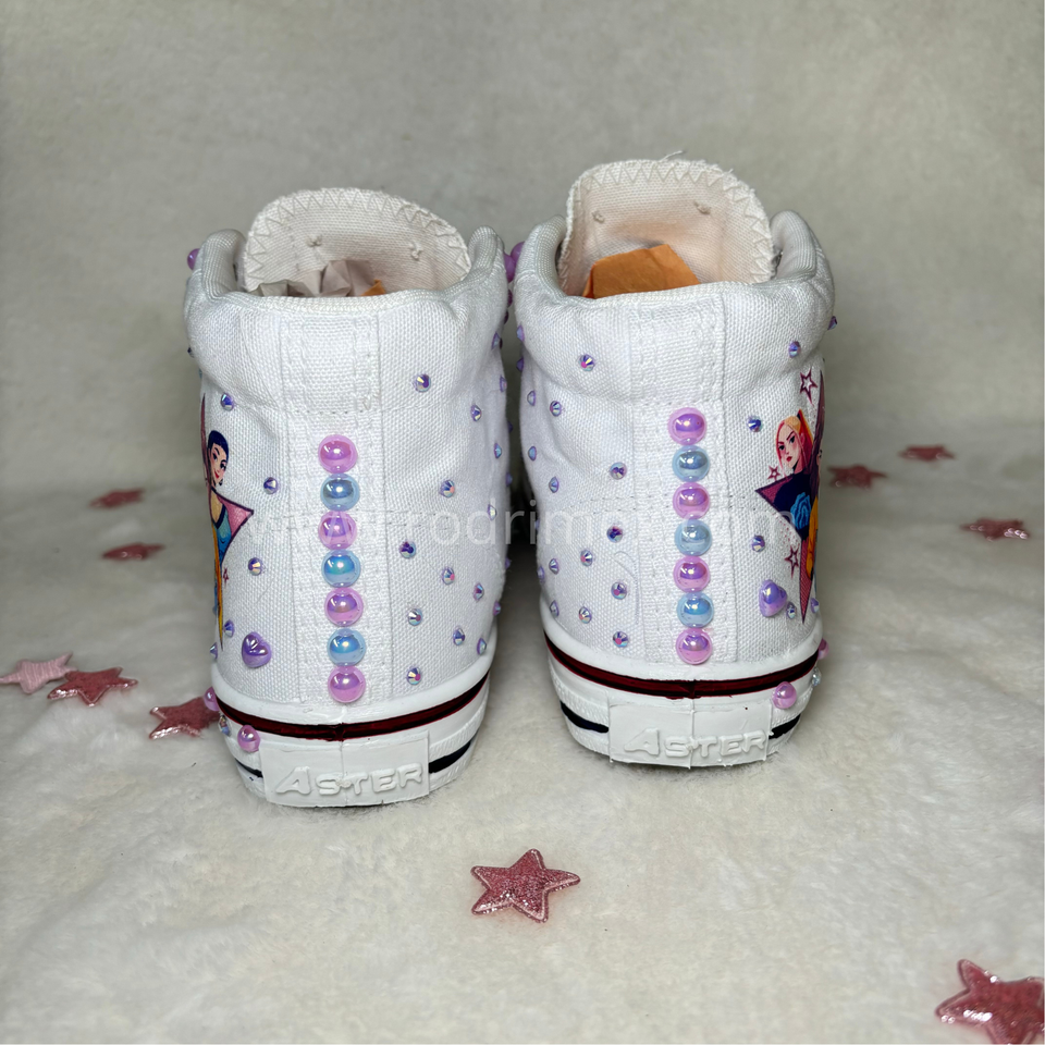 ZAPATILLA DE LAS GUERRERAS K-POP LILA BEBÉ