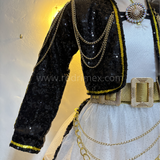 TRAJE GOLDEN DE RUMI CON TUTU