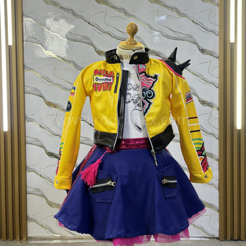 TRAJE AMARILLO PREMIUM DE RUMI