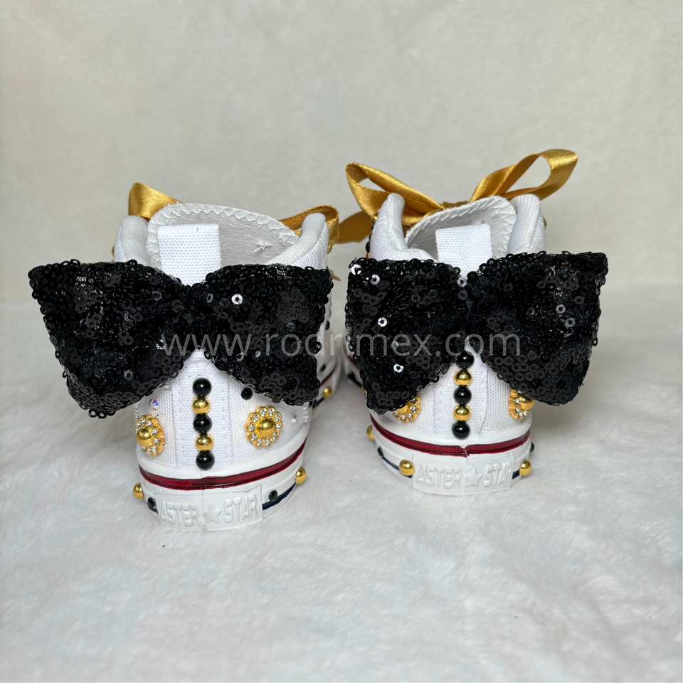 ZAPATILLA DE LAS GUERRERAS K-POP GOLDEN