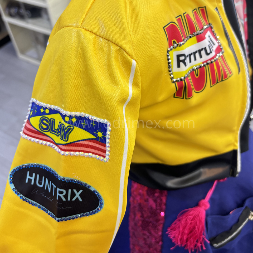 TRAJE AMARILLO PREMIUM DE RUMI