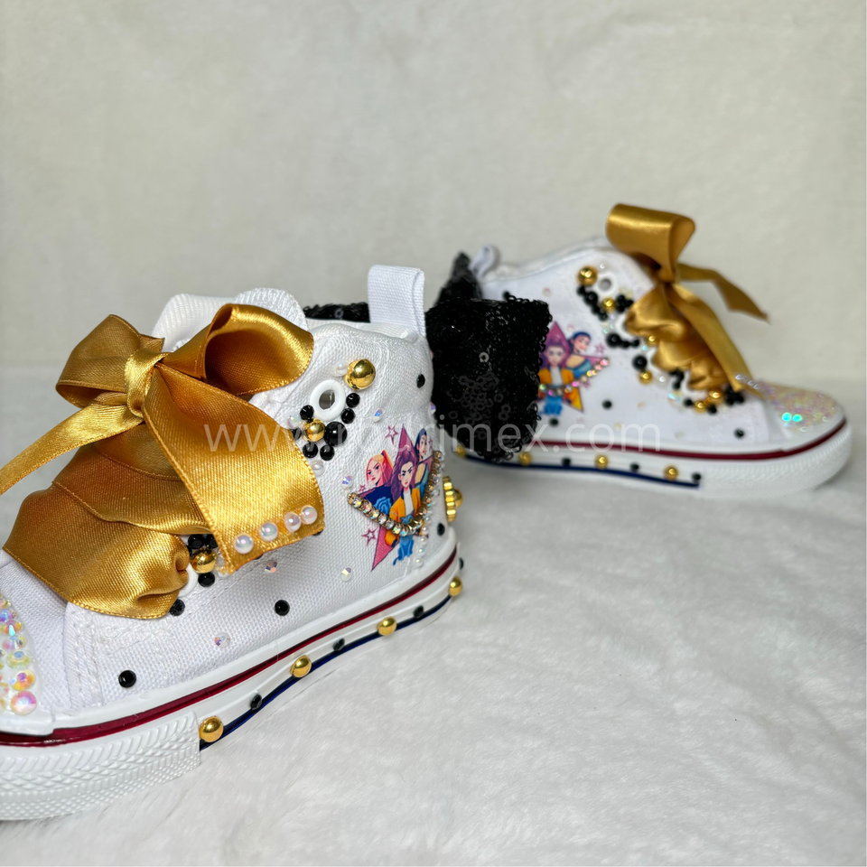 ZAPATILLA DE LAS GUERRERAS K-POP GOLDEN
