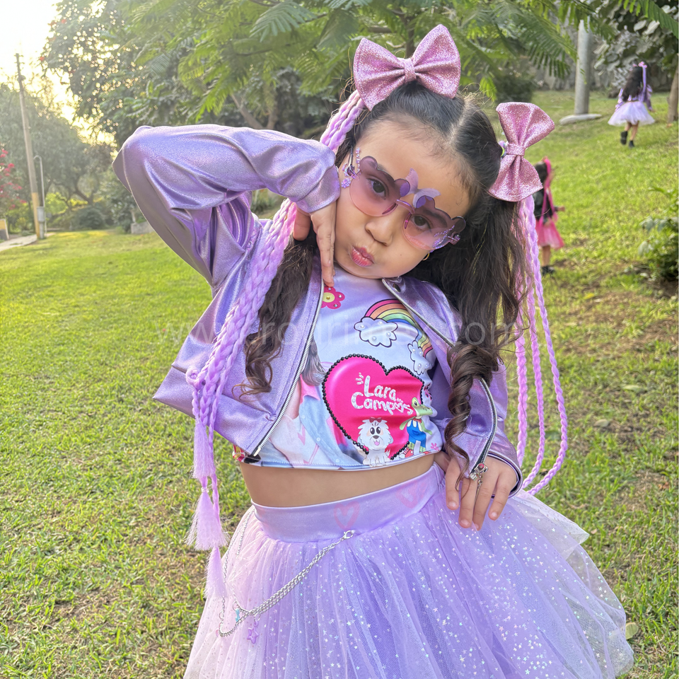 Glitter Lara Campos TUTU - flores