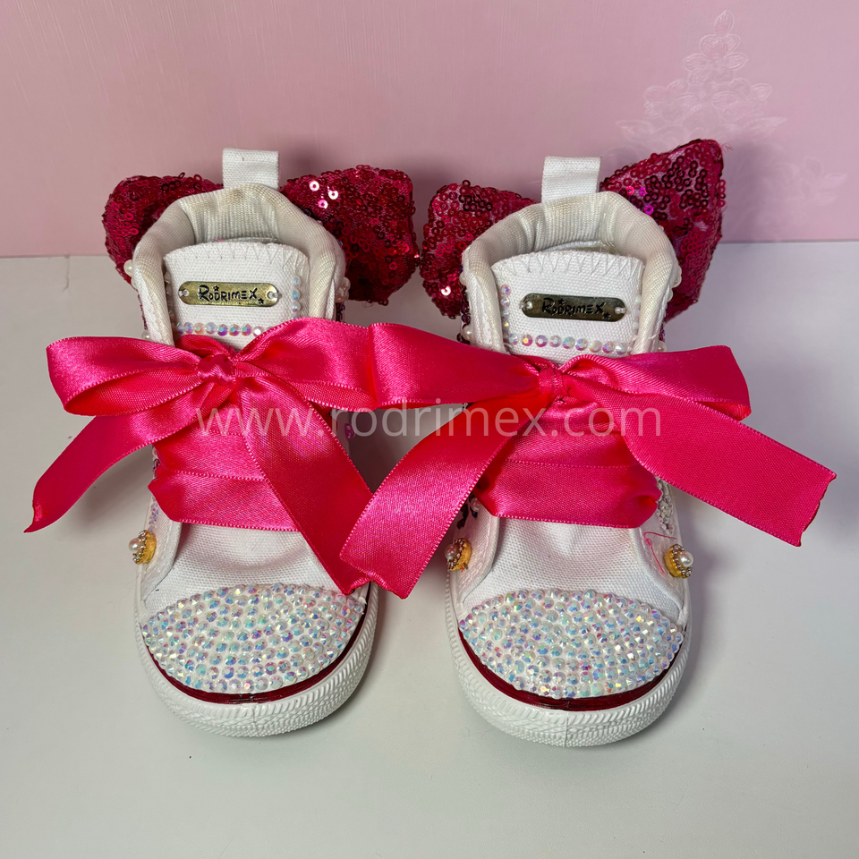 ZAPATILLA DE LAS GUERRERAS K-POP FUCSIA