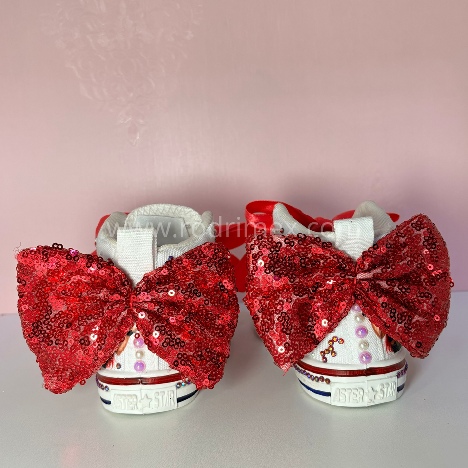 ZAPATILLA DE LAS GUERRERAS K-POP FUCSIA