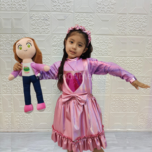 PREVENTA! TRAJE DE LARA CAMPOS ROSADO