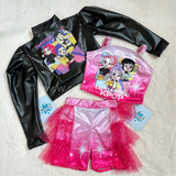 MEGA COMBO GLITTER HUNTRIX - ROSA CHICLE