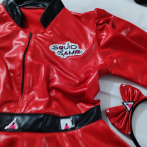 VESTIDO DE GUARDIA  DEL JUEGO DE CALAMAR