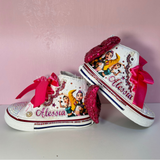 ZAPATILLA DE LAS GUERRERAS K-POP FUCSIA
