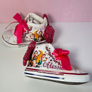 ZAPATILLA DE LAS GUERRERAS K-POP FUCSIA