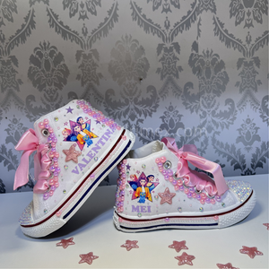 ZAPATILLA DE LAS GUERRERAS K-POP ROSADO