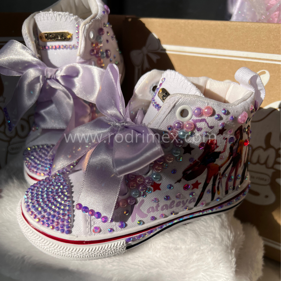 ZAPATILLA DE LAS GUERRERAS K-POP GLAMOUR
