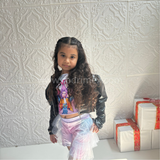 GLITTER HUNTRIX LILA BEBE