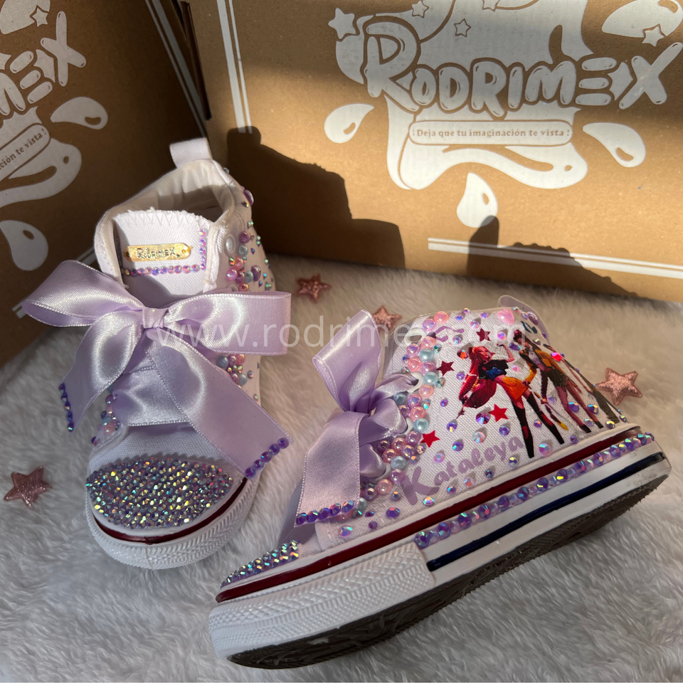 ZAPATILLA DE LAS GUERRERAS K-POP GLAMOUR