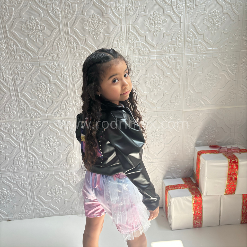 GLITTER HUNTRIX LILA BEBE