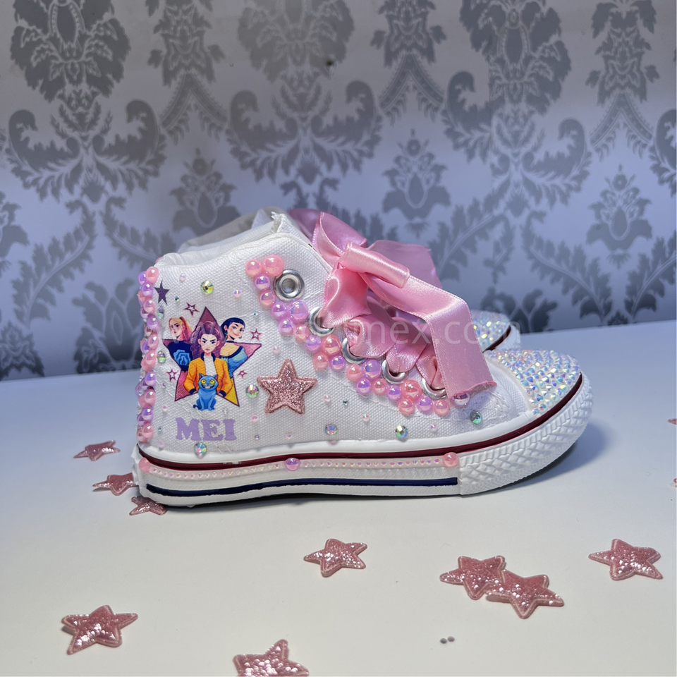 ZAPATILLA DE LAS GUERRERAS K-POP ROSADO