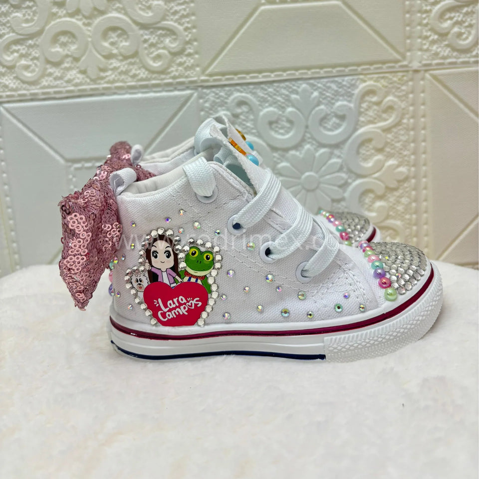 MEGA COMBO GLITTER LARA CAMPOS - CORAZONES