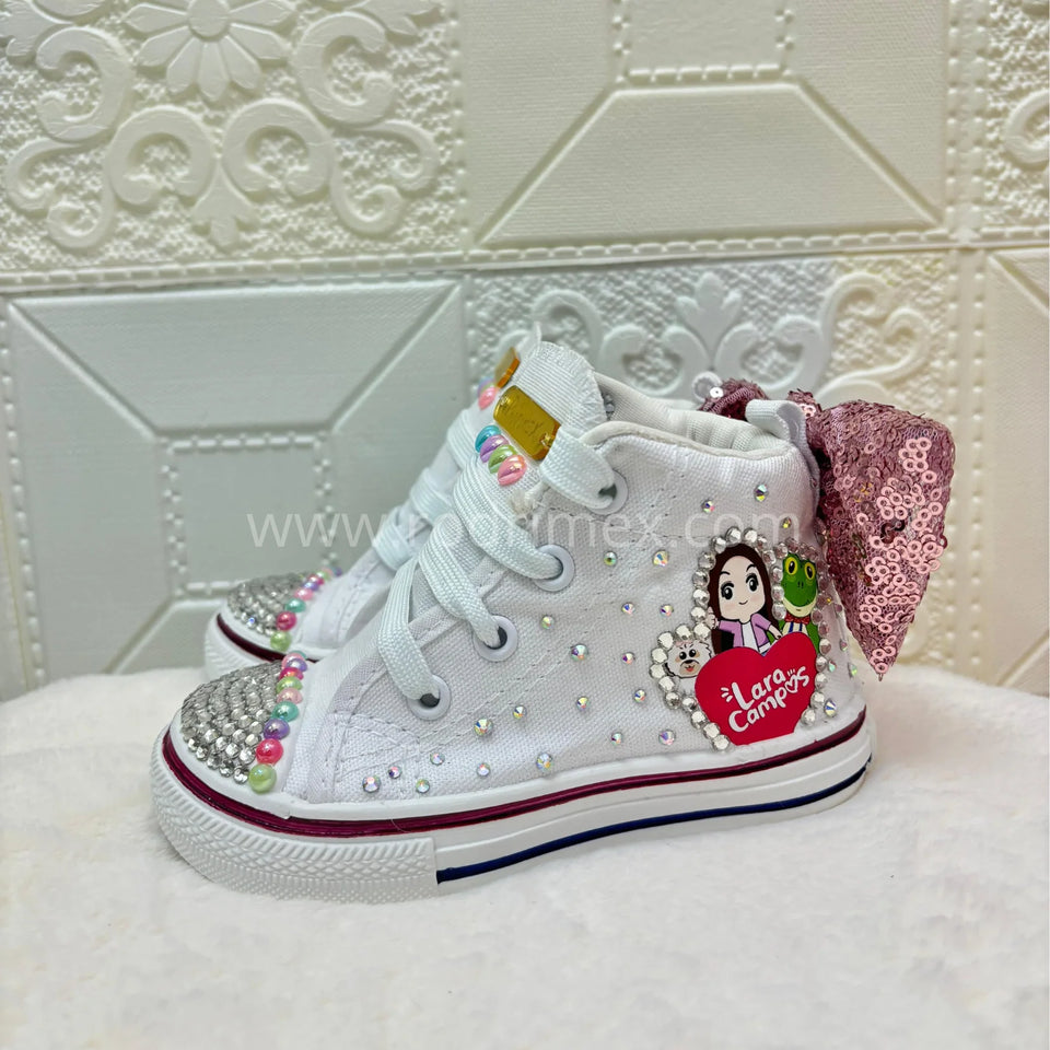 MEGA COMBO GLITTER LARA CAMPOS - CORAZONES