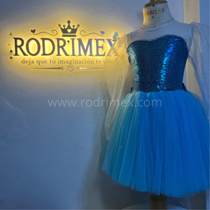 TRAJE ORIGINAL DE LA FROZEN