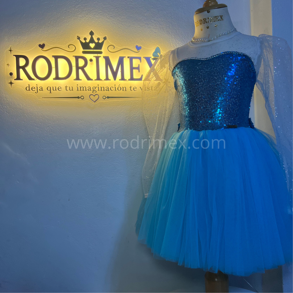 TRAJE ORIGINAL DE LA FROZEN