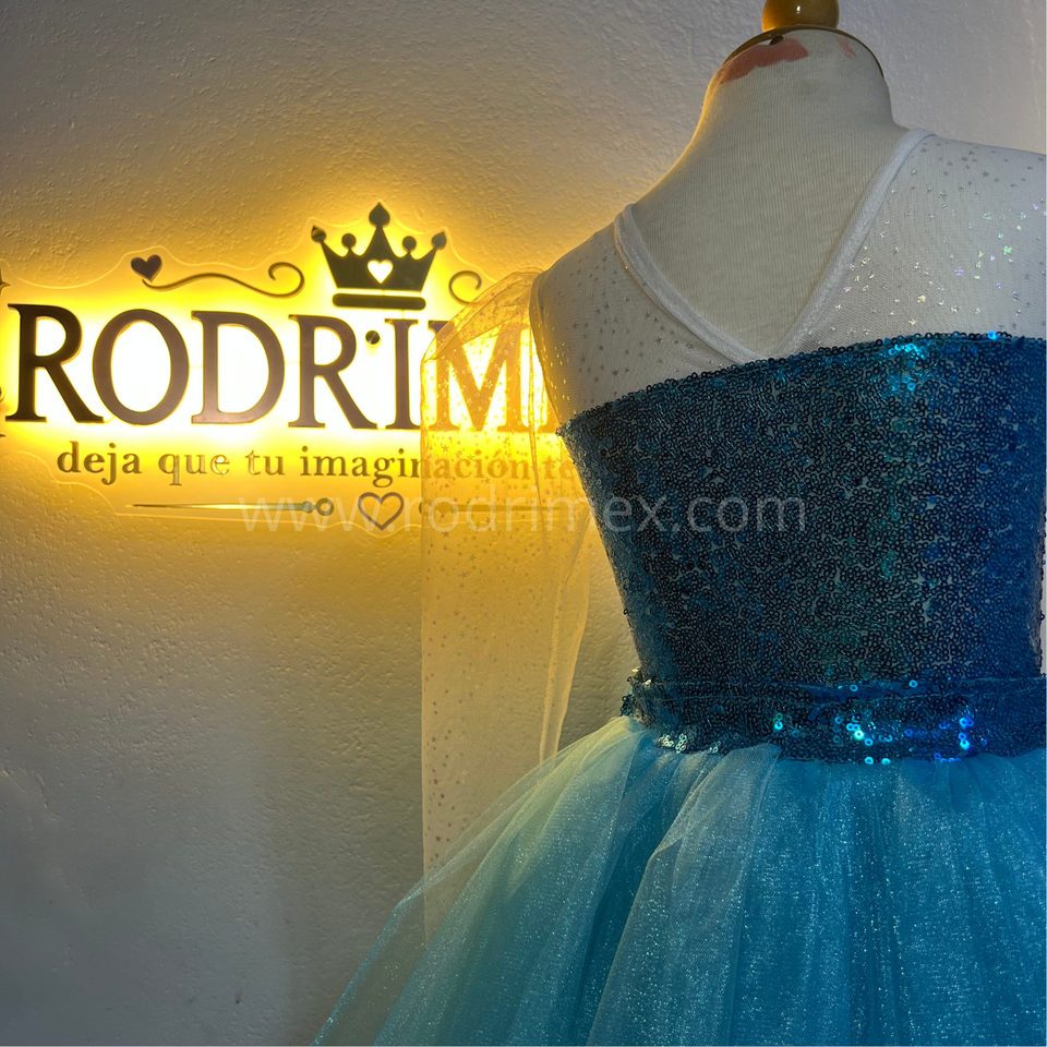 TRAJE ORIGINAL DE LA FROZEN