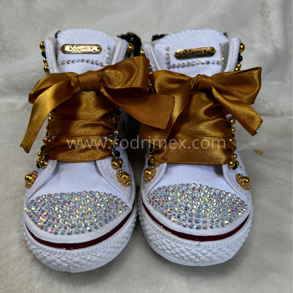 ZAPATILLAS DE LAS GUERRERAS K-POP GOLDEN
