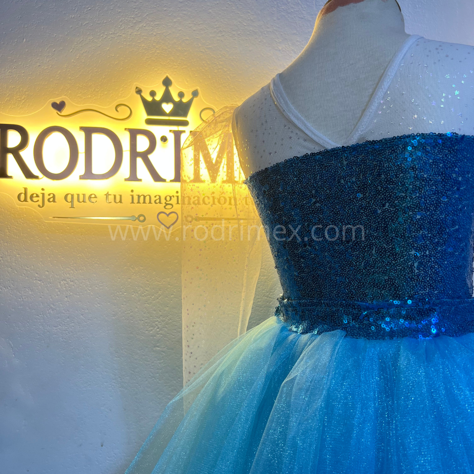 TRAJE ORIGINAL DE LA FROZEN
