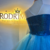 TRAJE ORIGINAL DE LA FROZEN