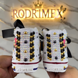 ZAPATILLAS DE LAS GUERRERAS K-POP GOLDEN NEGRO