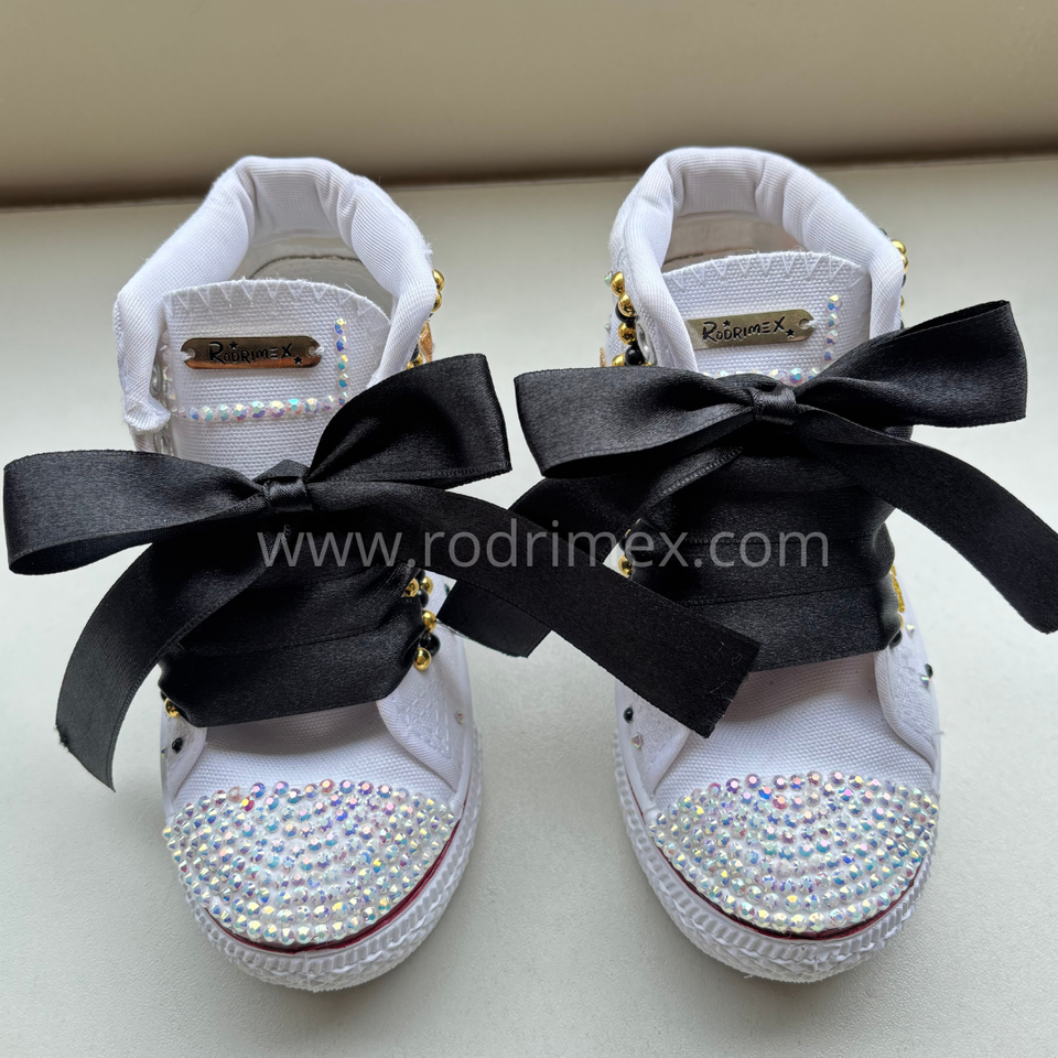 ZAPATILLAS DE LAS GUERRERAS K-POP GOLDEN NEGRO