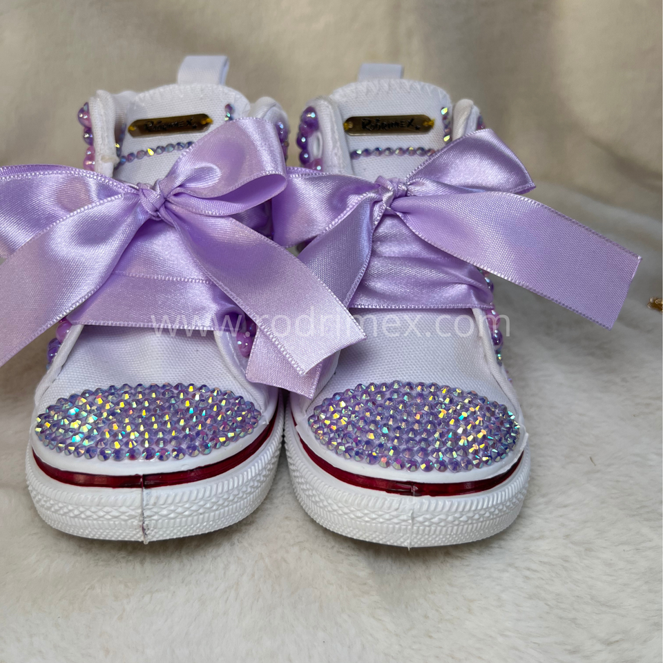 ZAPATILLA DE LAS GUERRERAS K-POP MORADO BEBE