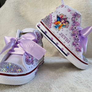 ZAPATILLA DE LAS GUERRERAS K-POP MORADO BEBE