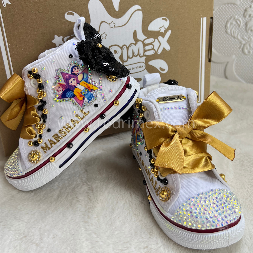 ZAPATILLAS DE LAS GUERRERAS K-POP GOLDEN ESTRELLA