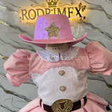 VESTIDO ROSADO JESSIE VAQUERITA