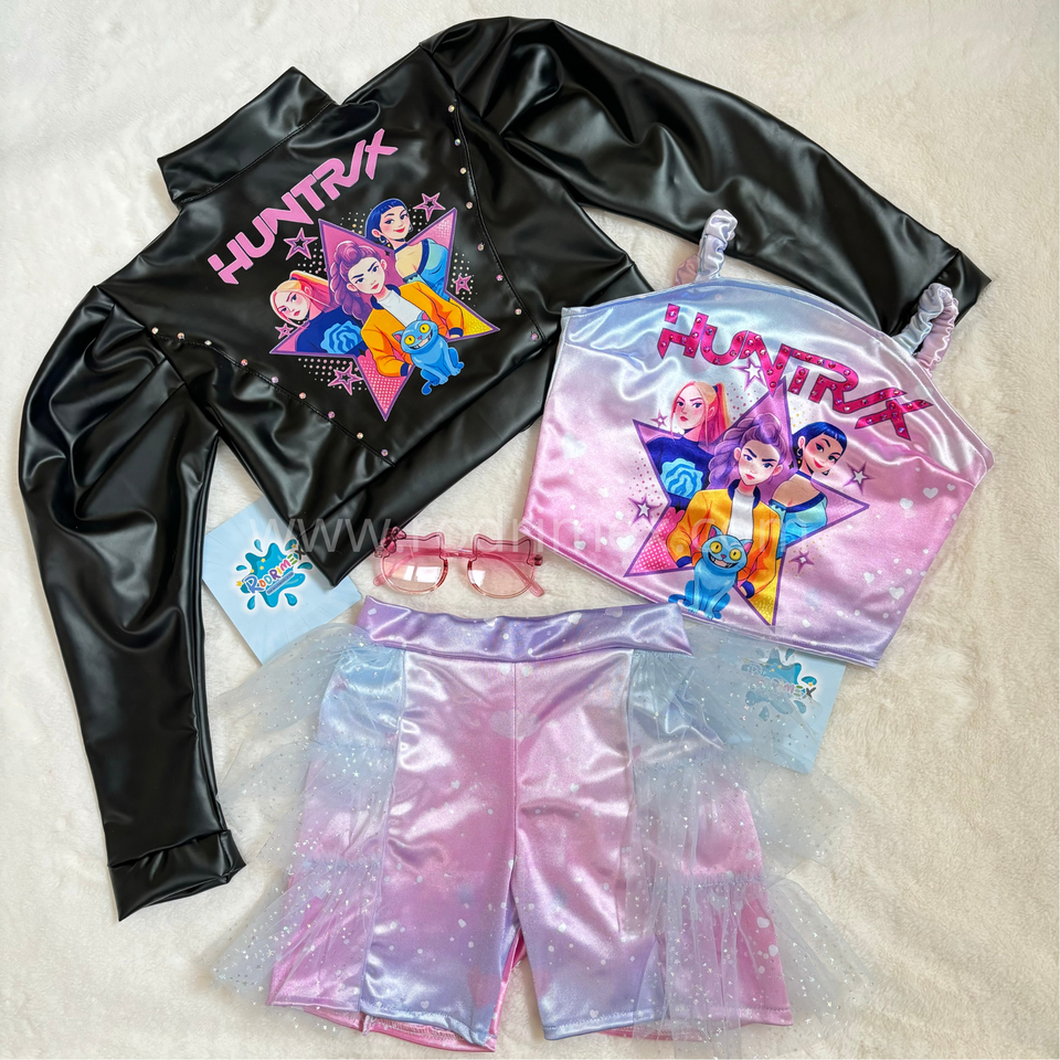 GLITTER HUNTRIX LILA BEBE