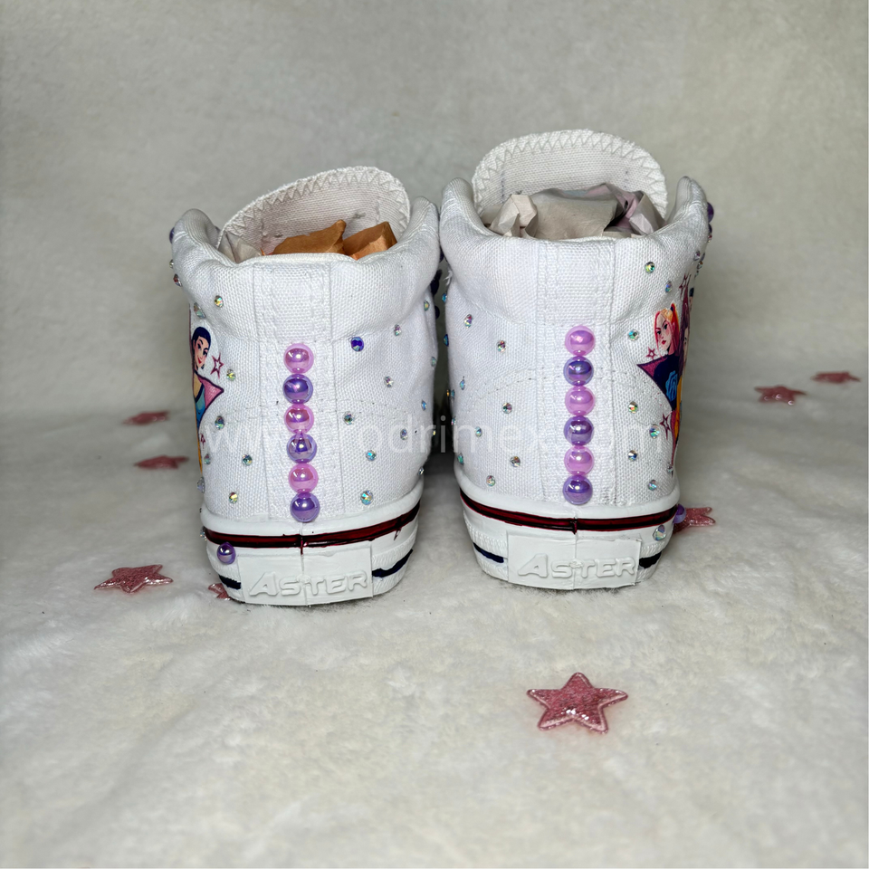 ZAPATILLA DE LAS GUERRERAS K-POP MORADO