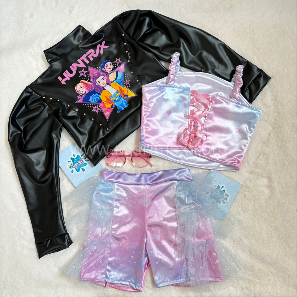 GLITTER HUNTRIX LILA BEBE