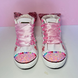 ZAPATILLA DE LARA CAMPOS ROSADO