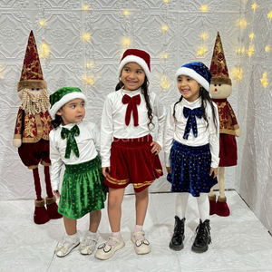 CONJUNTO NAVIDEÑO PARA NIÑA