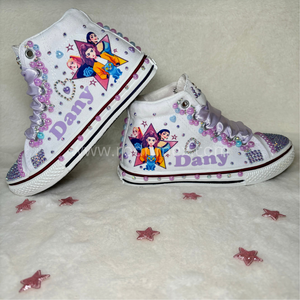 ZAPATILLA DE LAS GUERRERAS K-POP LILA BEBÉ