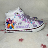 ZAPATILLA DE LAS GUERRERAS K-POP LILA BEBÉ