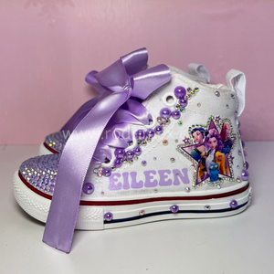 ZAPATILLA DE LAS GUERRERAS K-POP MORADO