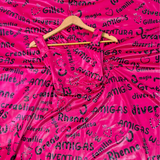 TRAJE DE LARA CAMPOS FUCSIA FULL PEDRERIA
