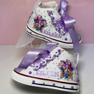 ZAPATILLA DE LAS GUERRERAS K-POP MORADO