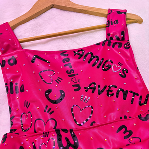 TRAJE DE LARA CAMPOS FUCSIA FULL PEDRERIA