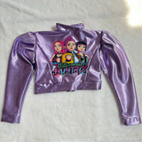 GLITTER HUNTRIX LILA BEBE