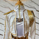 TRAJE GOLDEN BLANCO DE RUMI